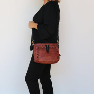 Skyler Stitched Concealed-Carry Crossbody