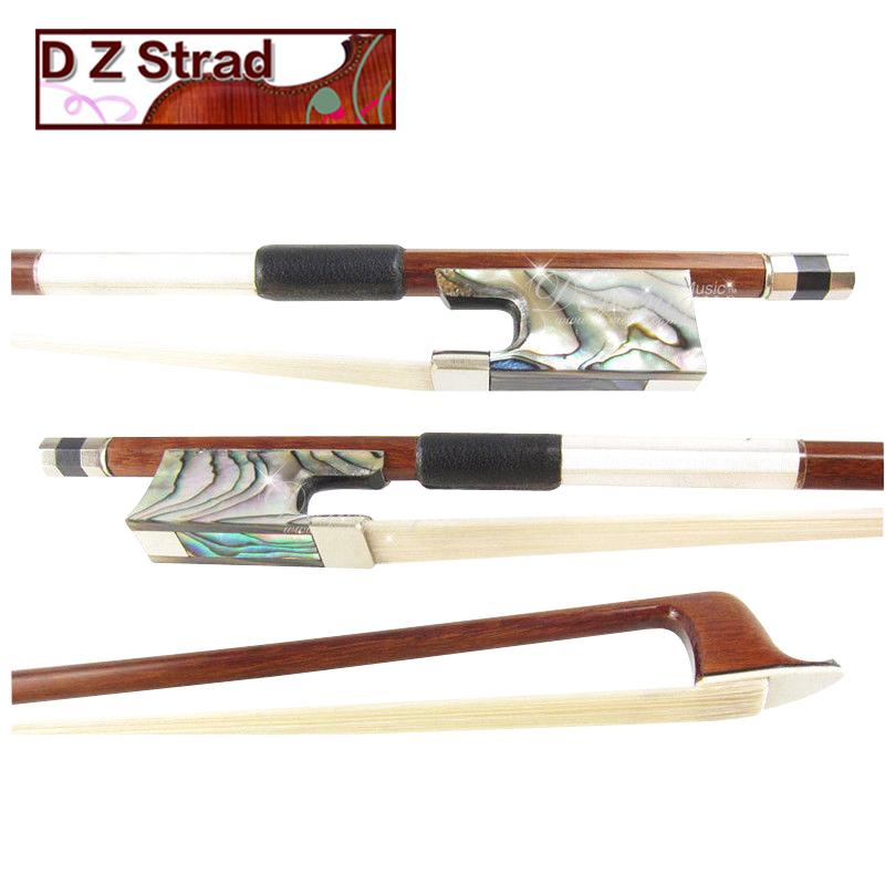 4/4 - Size D Z Strad Brazil Wood Violin Bow with Ox-Horn Frog 