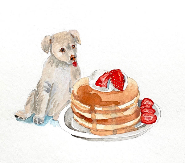 Minnie's Puppy with Pancakes
