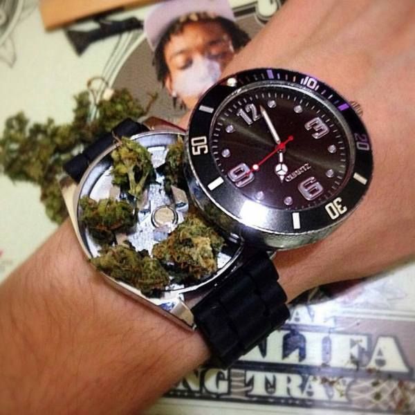 weed grinder watch