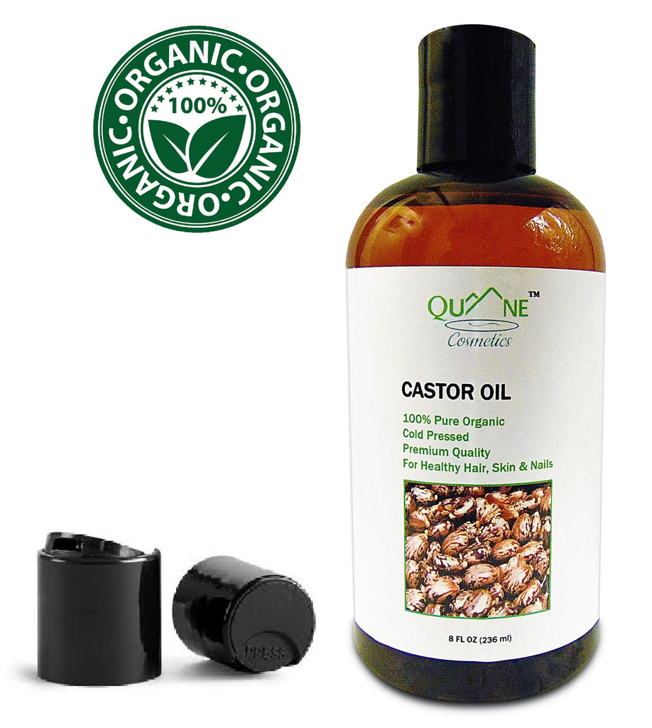 Organic Castor Oil Premium Quality Cold Pressed For Hair Skin