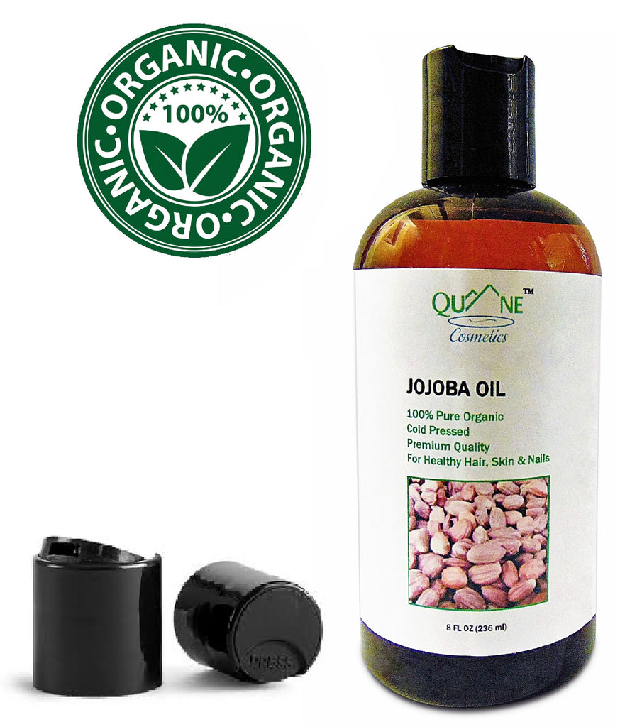 Quane Cosmetics Organic Jojoba Oil Cold Pressed For Hair Skin