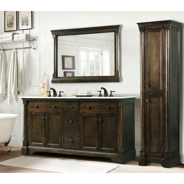 Legion Furniture 60 Double Sink Bathroom Vanity Wlf6036 60 Bathvault