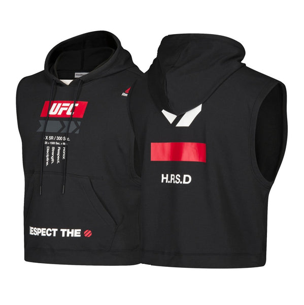 ufc sleeveless hoodie