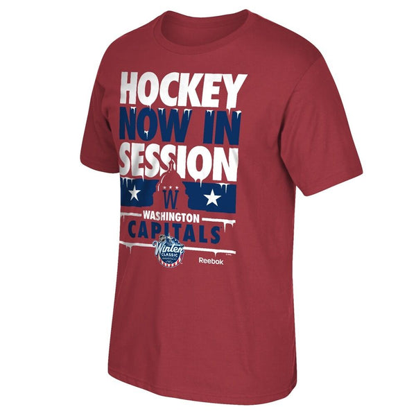 Washington Capitals NHL Red 2015 "Hockey Now in Session" Winter Classic Shirt