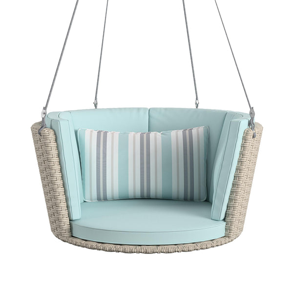 novogratz poolside collection sally patio hanging swing