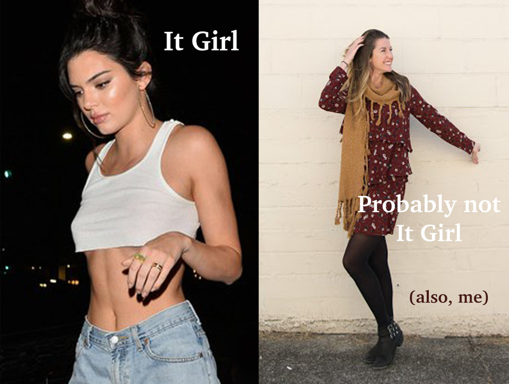 it girl versus non-it girl