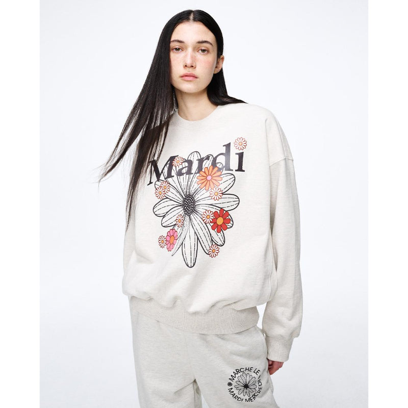 Mardi Mercredi - Sweatshirt Flowermardi Blossom – Harumio