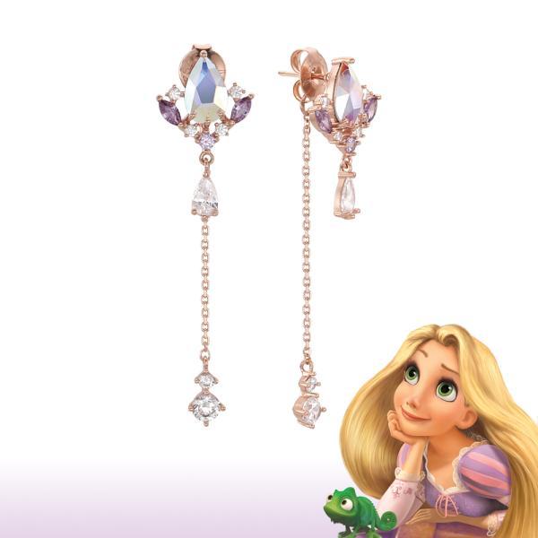 CLUE x Disney - Tangled - Shiny Rapunzel Silver Drop Earring