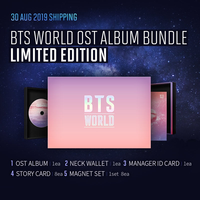 BTS - World OST Album Limited Edition Bundle