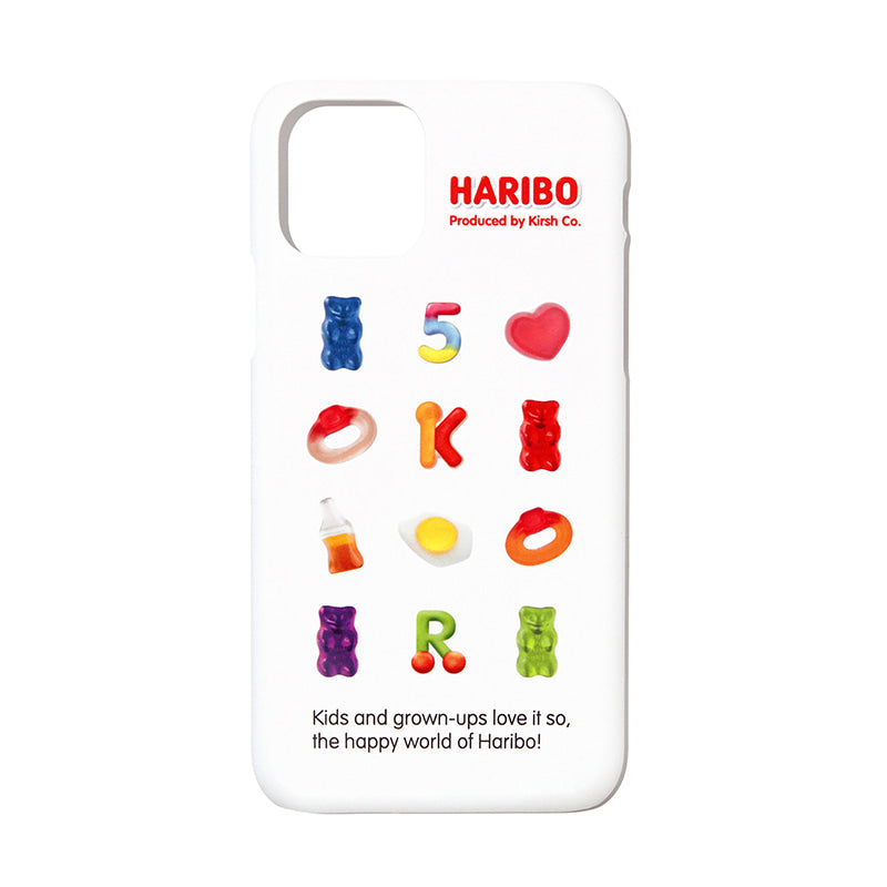 Kirsh X Haribo White Graphic Phone Case Harumio