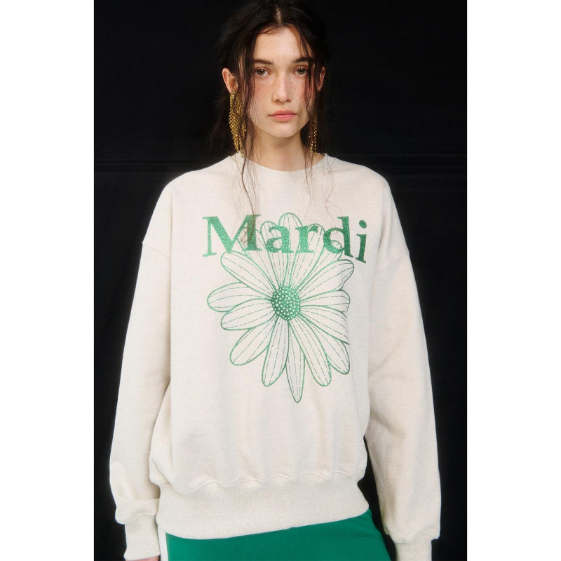 Mardi Mercredi - Sweatshirt Flowermardi Glitter