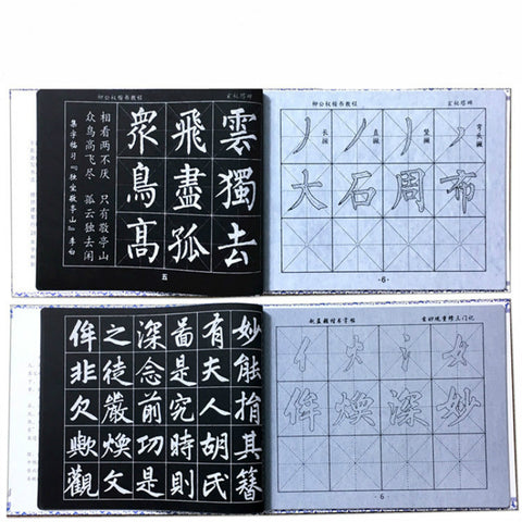 Chinese Traditional Calligraphy Copybook (Mindfulnes & relaxation)