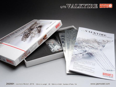 Jasmine Model 202001 1/72 VF-1 Valkyrie Metal Interior Structure Kit
