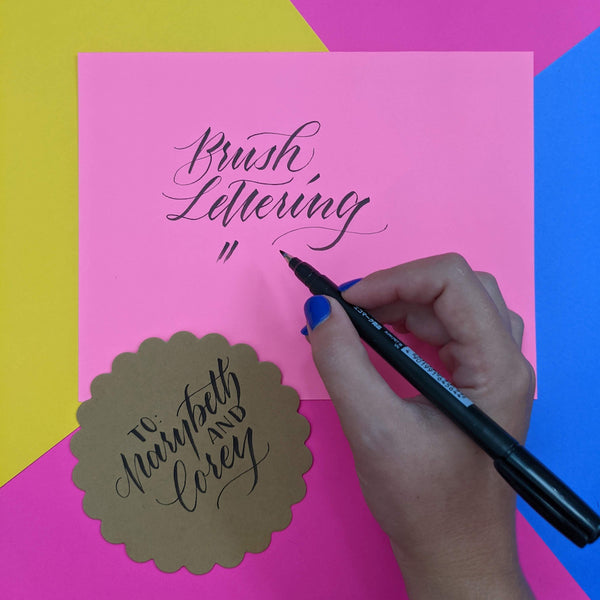 The Best Papers For Brush Pens - Rayane Alvim - Hand Lettering