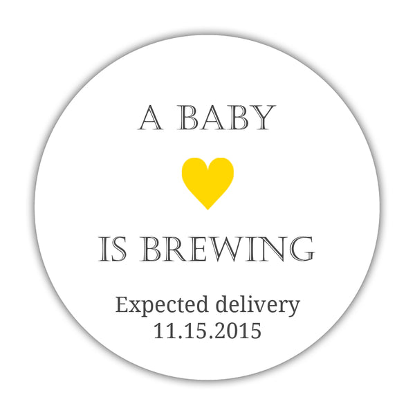 a-baby-is-brewing-stickers-dazzling-daisies