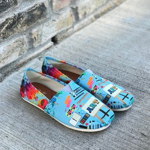 teacher canvas shoes