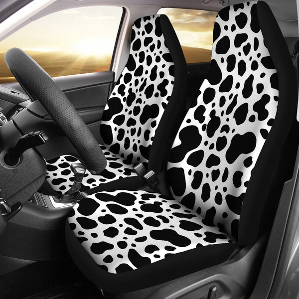 cow print car seat and stroller