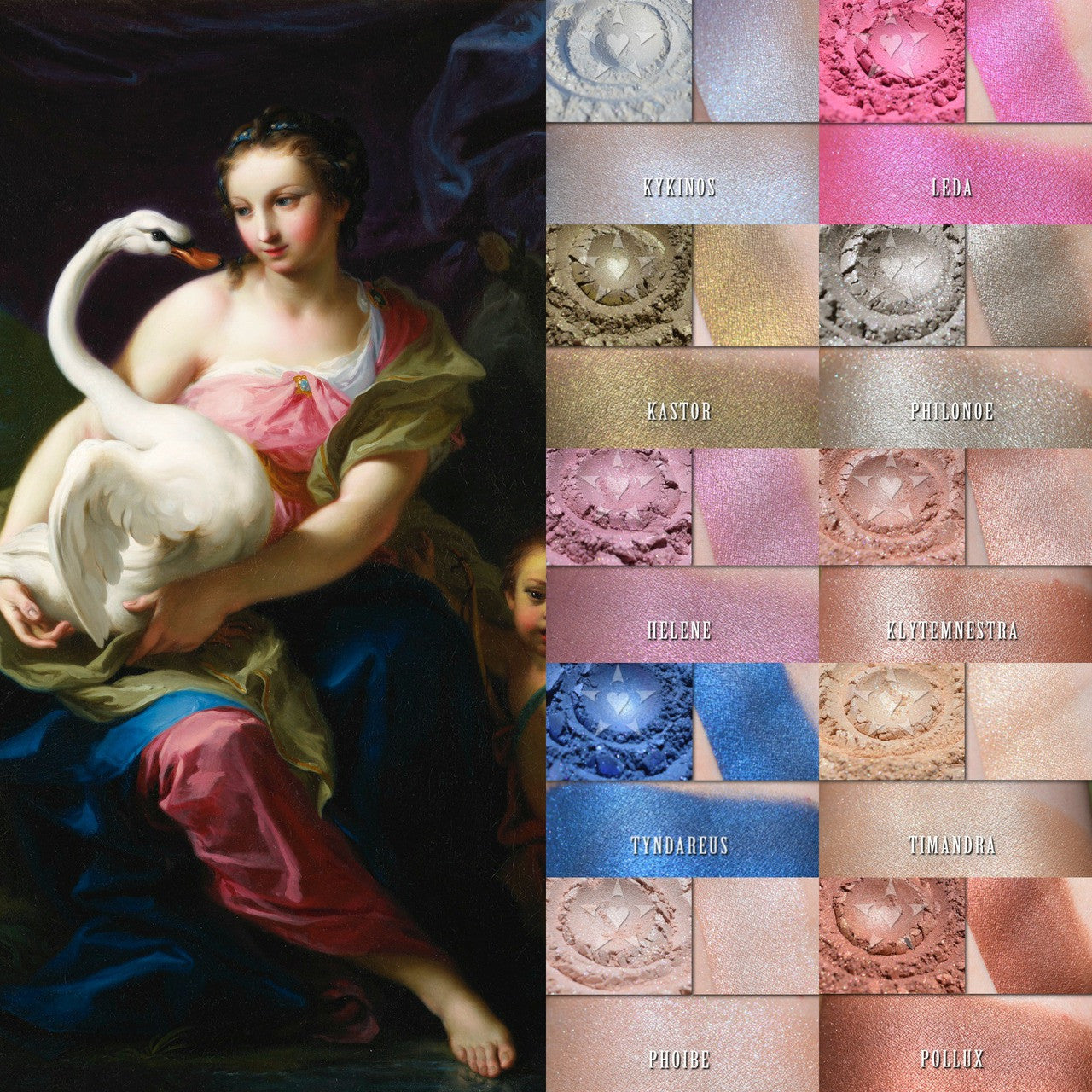 LEDA & THE SWAN eyeshadow: Sets