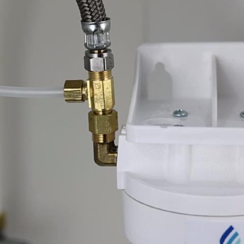 Downstream Splitter Tee For Under Sink Water Filter Certified Lead Free