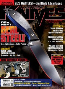 September 2012 Tactical Knives Magazine Cover