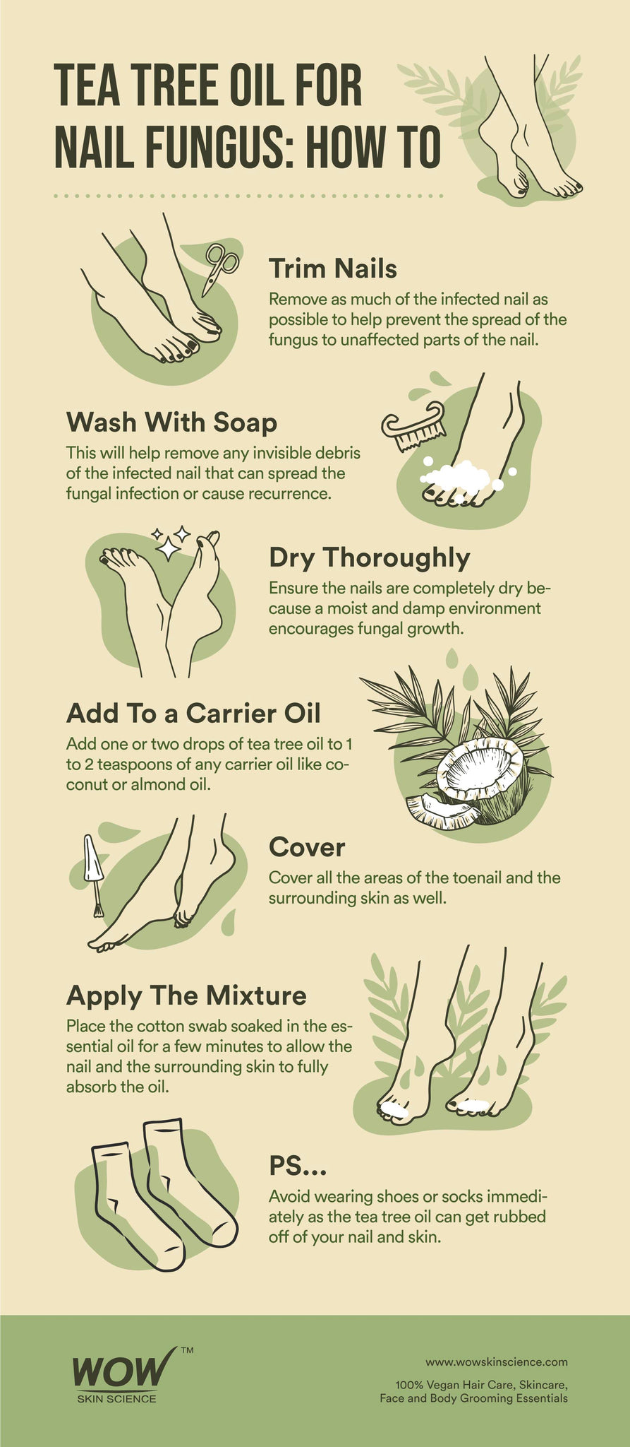 A quick guide to using tea tree oil for nail fungus