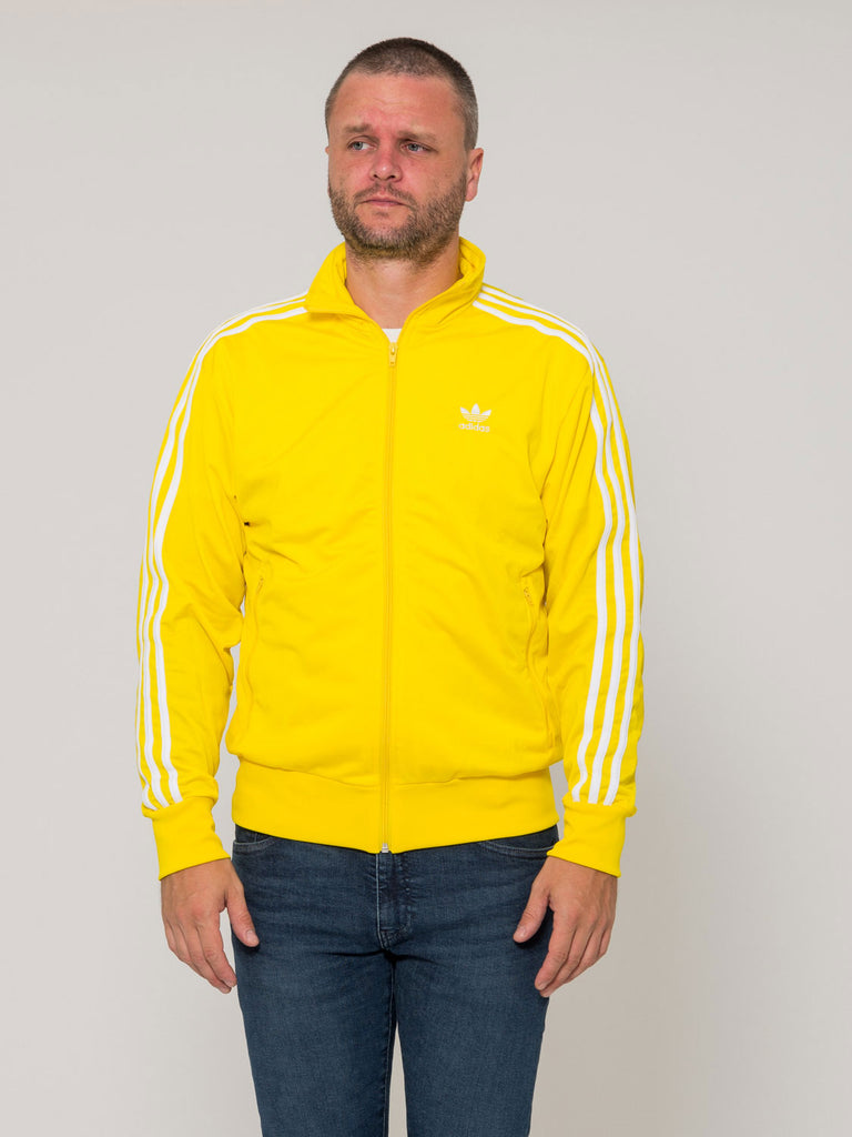 ADIDAS - Felpa firebird gialla con zip | STIMM