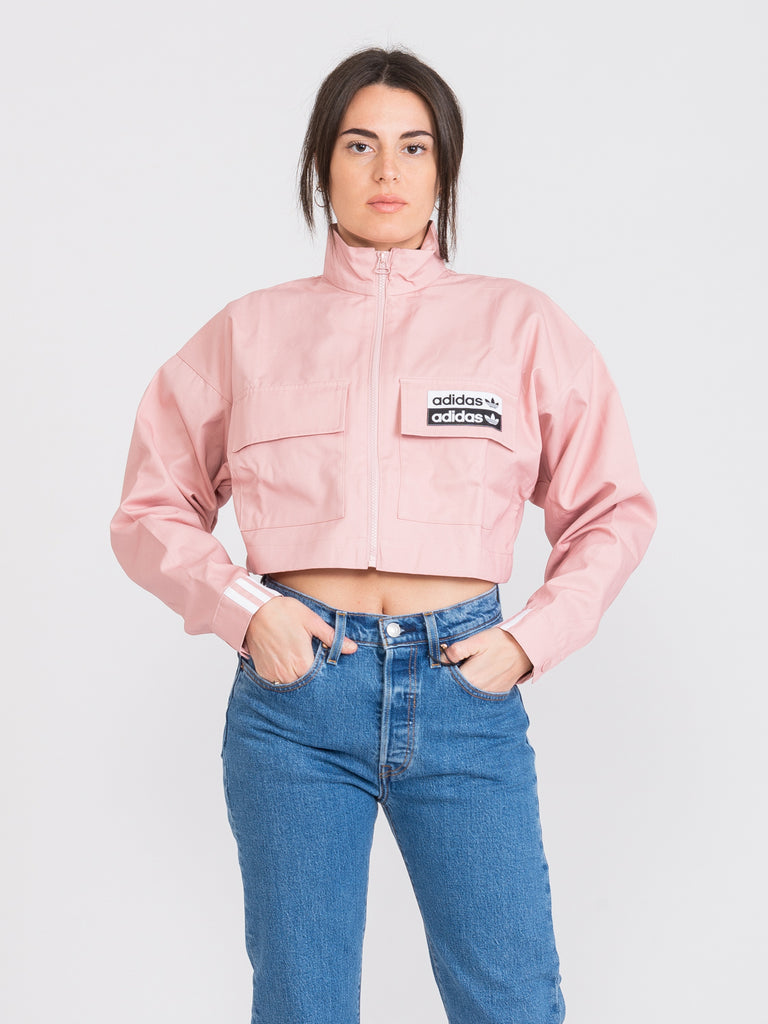 adidas giacca rosa