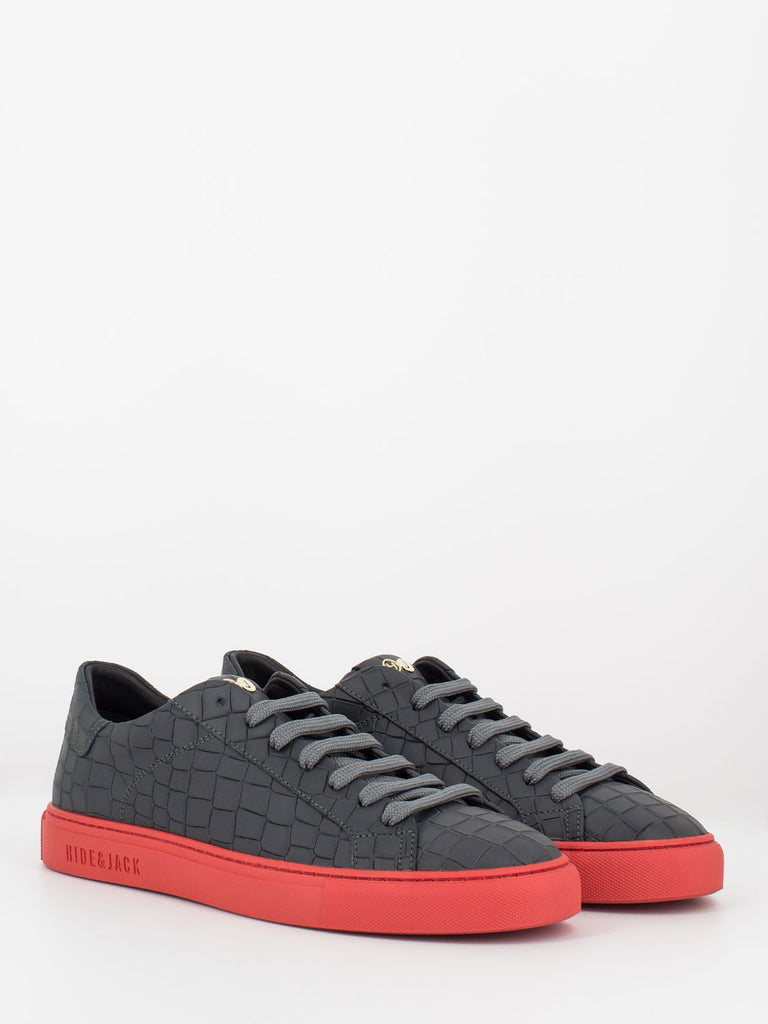 HIDE\u0026JACK - Sneakers Essence grigio scuro / rosso | STIMM