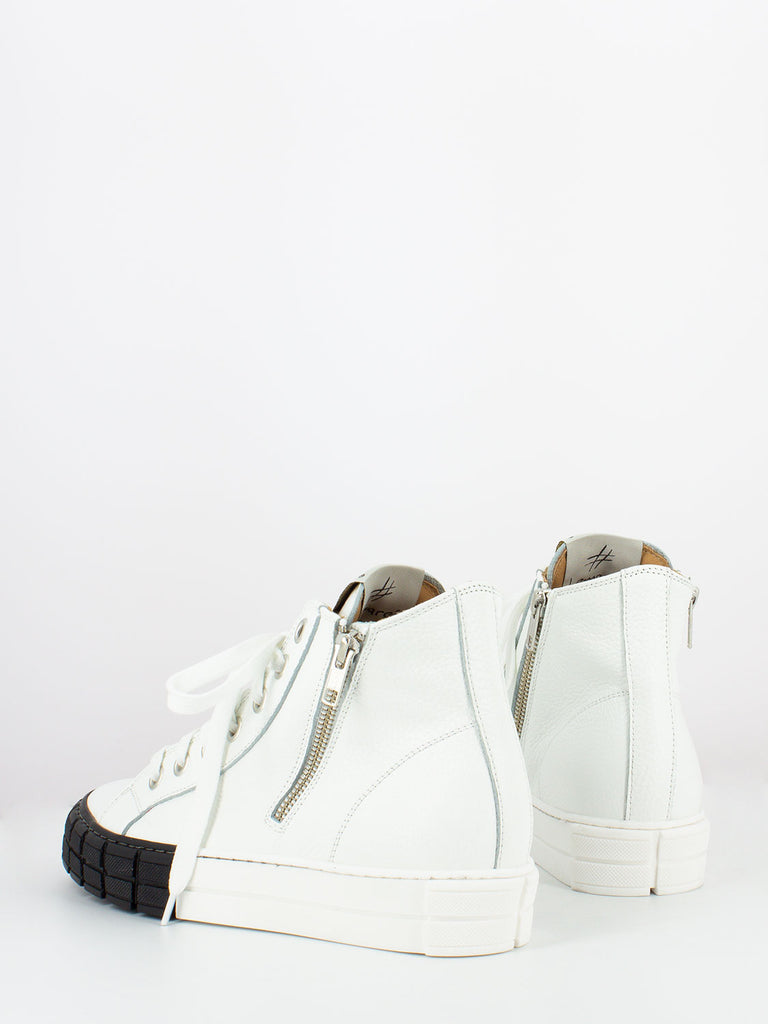 LEMARE' - Sneakers platform bicolore bianche | STIMM
