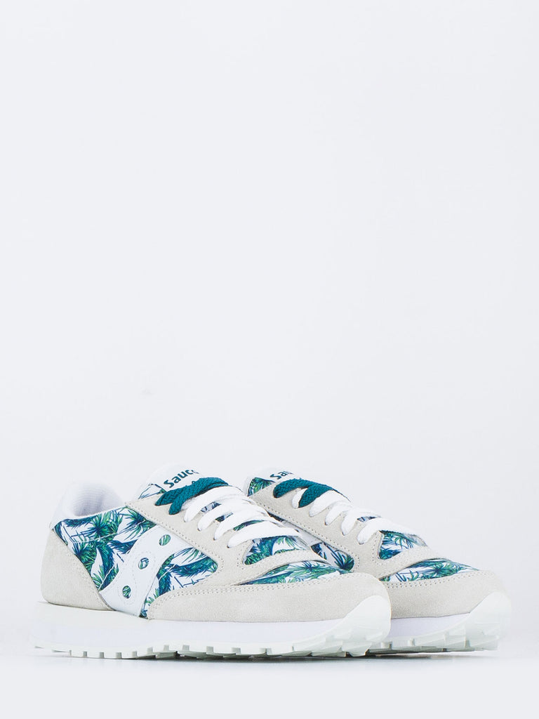 SAUCONY - Jazz original floral bianche 