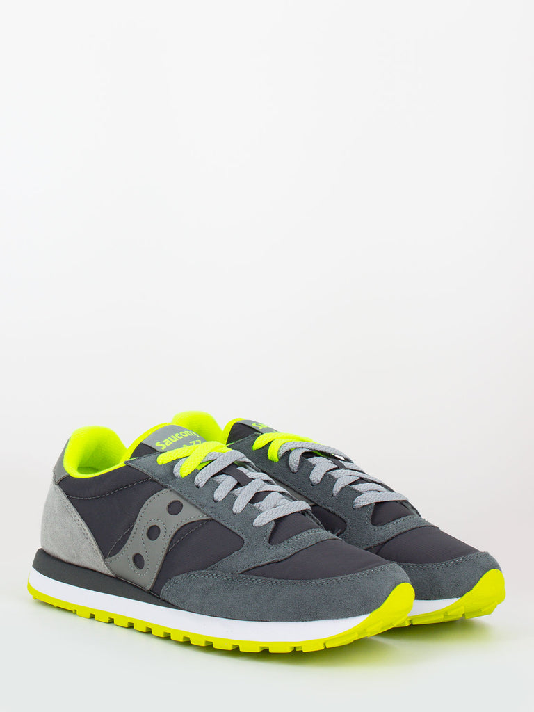 saucony jazz grigie e gialle