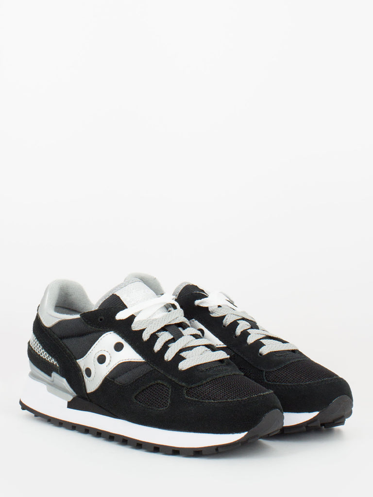 saucony shadow nero argento