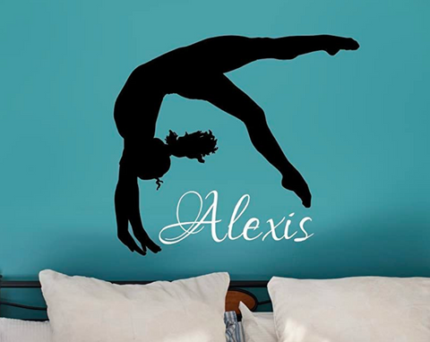 Gymnast Wall Decal