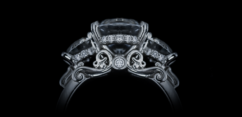 age of romance engagement ring setting