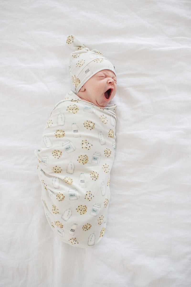 copper pearl chip swaddle