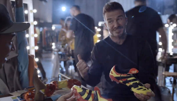 David Beckham Adidas Creativity is the Answer Hollywood mirror