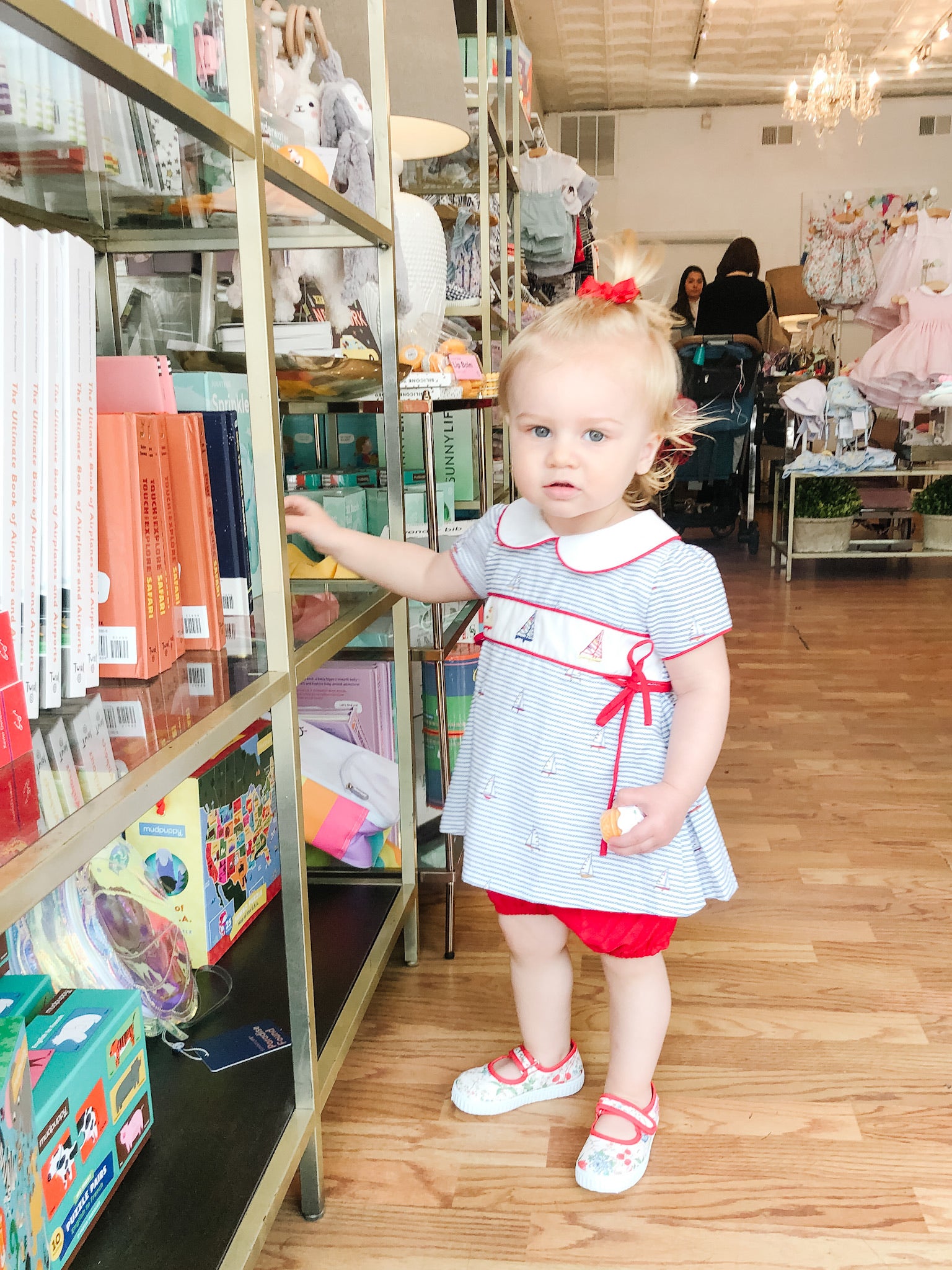 Anina Belle Gianinni at Little Birdies Boutique in Georgetown