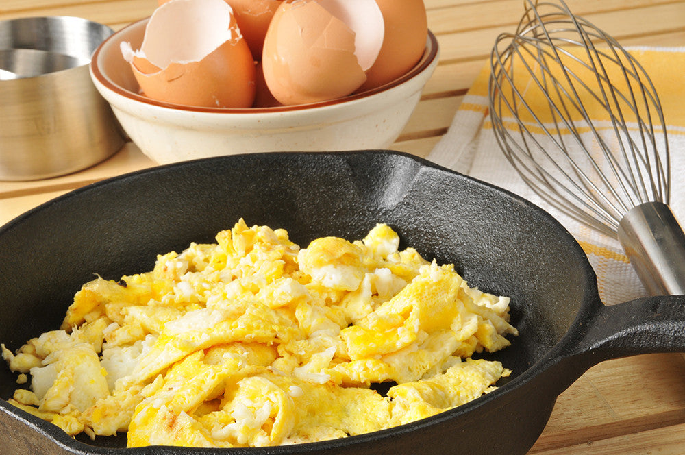 Scrambled Eggs for Paleo Diet