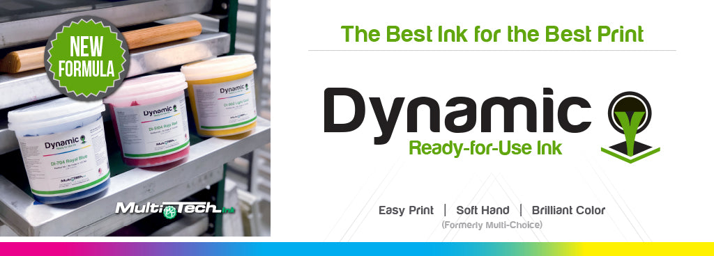 Screen Printing Plastisol Ink - Dynamic Ink Ready-for-Use Series