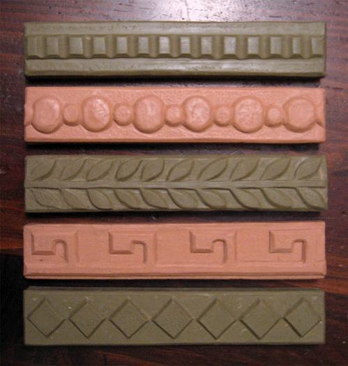 Designs for Ceramic Handmade Border tiles
