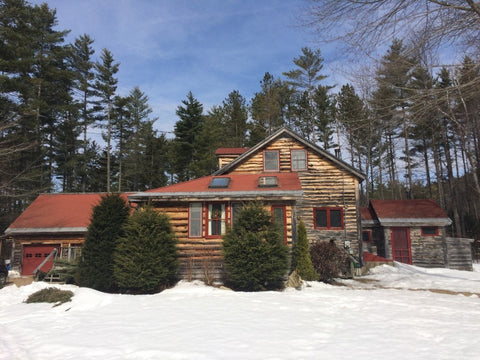 cabin before shed dormer