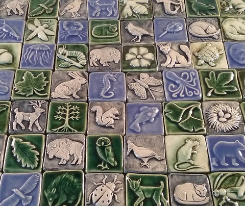 handmade tiles for artTILE 2019