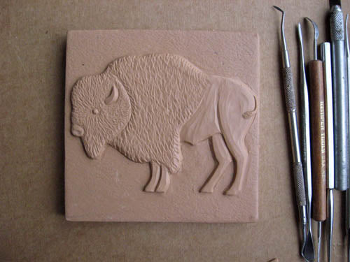 Buffalo Handmade Tile 1