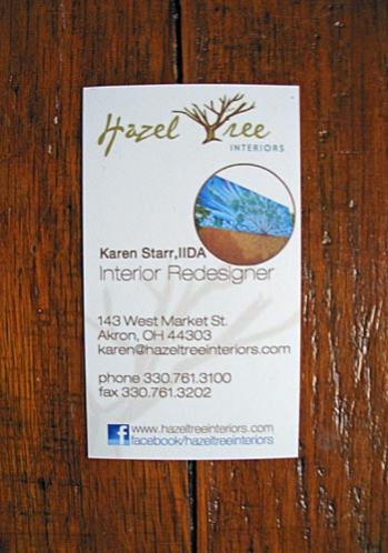 hazel-tree-business card
