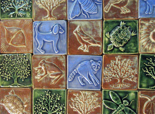 Handmade Tiles for Holden Show