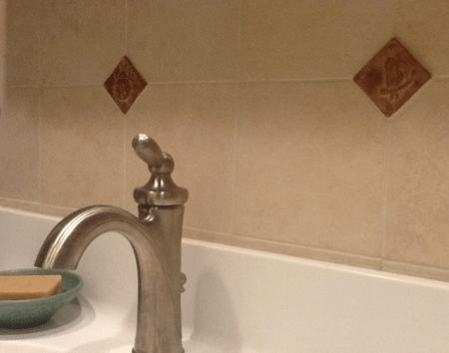Handmade Tiles Installed in Bathroom 1