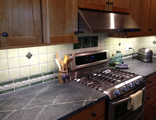 Handmade Tile Kitchen Backsplash