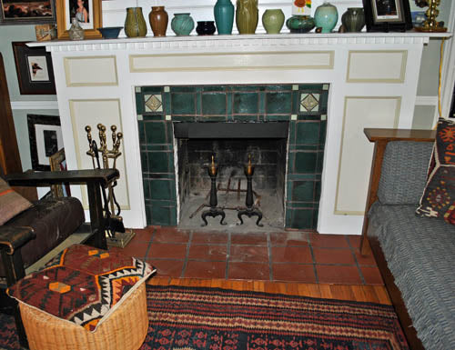 Ceramic Hand Made Fireplace Surround