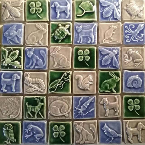 handmade tiles for artTILE 2018